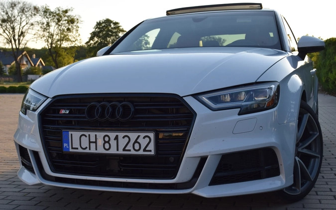 Audi S3 cena 117500 przebieg: 104000, rok produkcji 2017 z Chełm małe 631